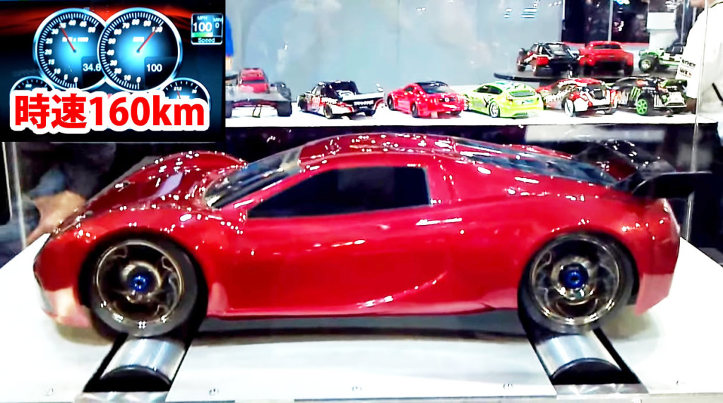 「キュイィーン」高性能ラジコンカーが時速160キロ（100mph）までの最大加速が凄い！！