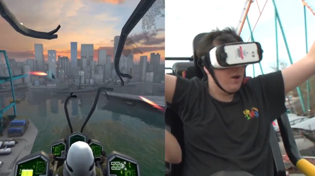 世界初「VRを装着して楽しむジェットコースター」が凄い！！