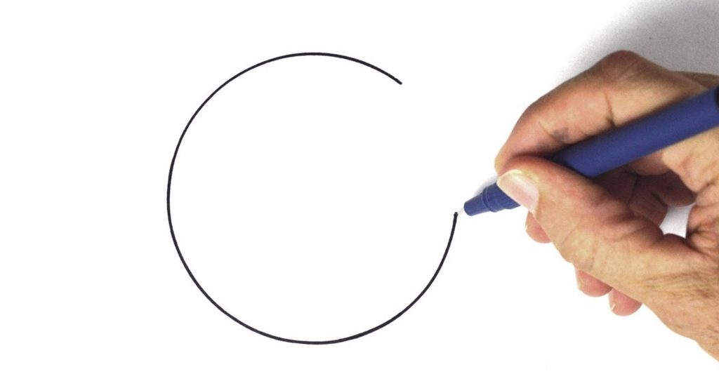 紙と鉛筆だけでほぼ完璧な「円」を描く方法がスゴい！