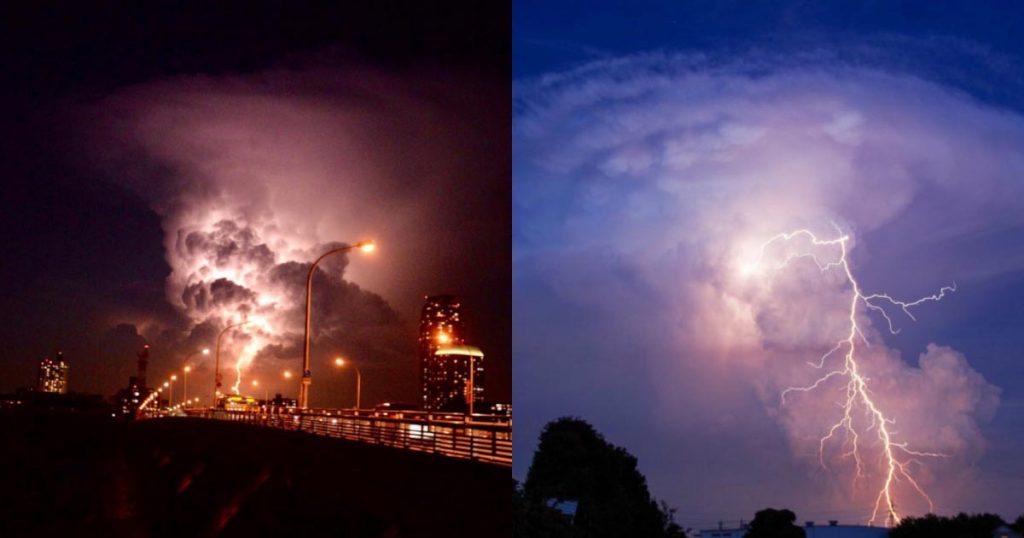 【鳥肌】関東北部で発達した雷雲が、ラピュタの「龍の巣」のようだと話題に！動画や写真が次々とアップされる！