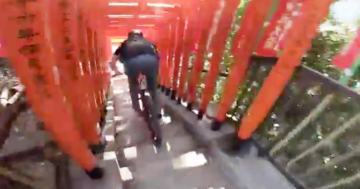 外国人ユーチューバーが日本で自転車で暴走する動画が物議！