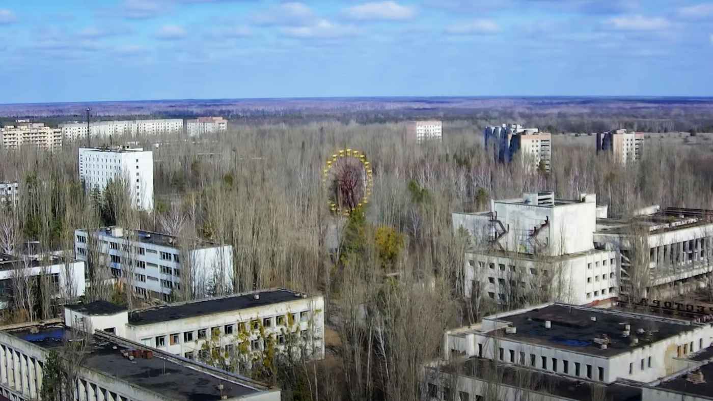 【ライブカメラ】チェルノブイリ発電所の電源喪失、使用済み核燃料の冷却ができない状態に！