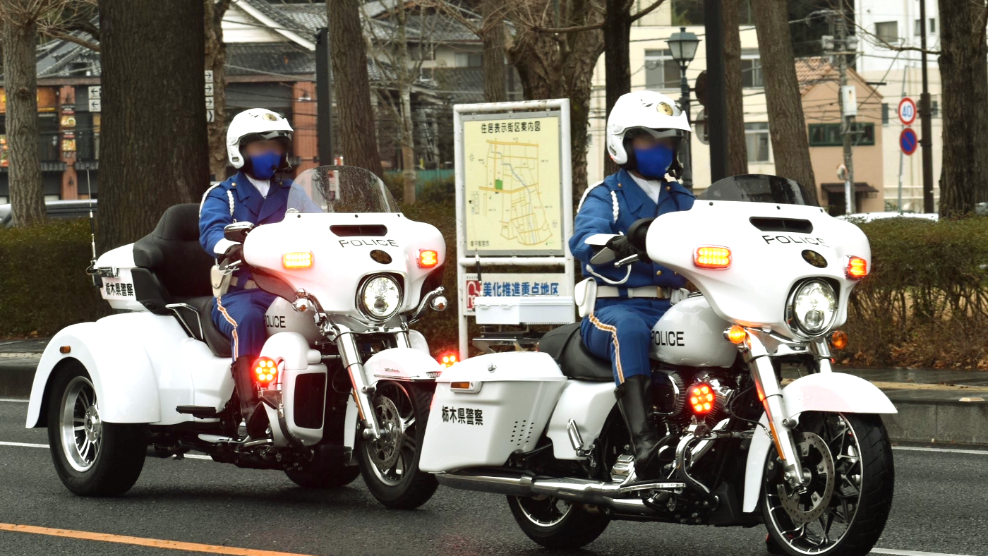栃木県警にハーレーの白バイが寄贈され、かっこよすぎると話題に！
