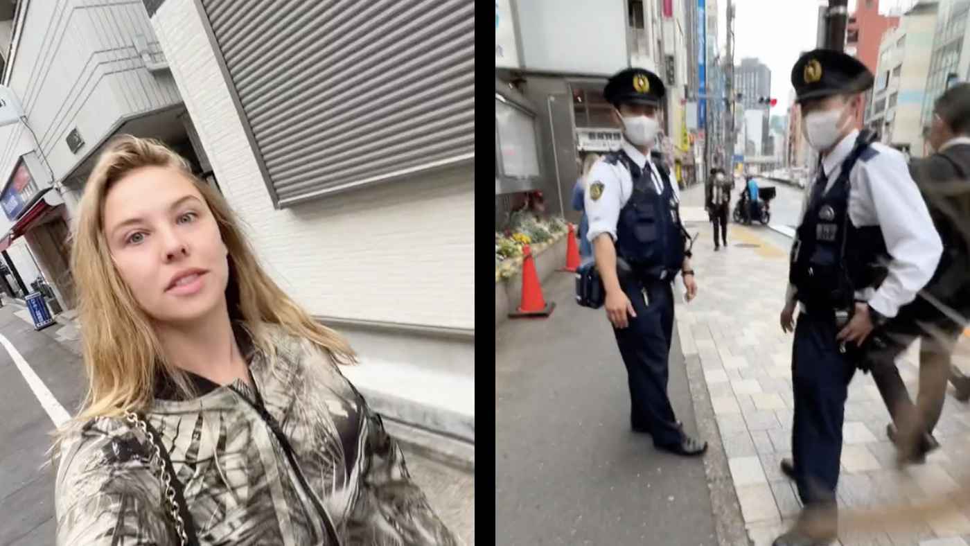 日本で職質されたカナダ人女性、思いもよらぬ回答で持ち物検査を回避して話題に！